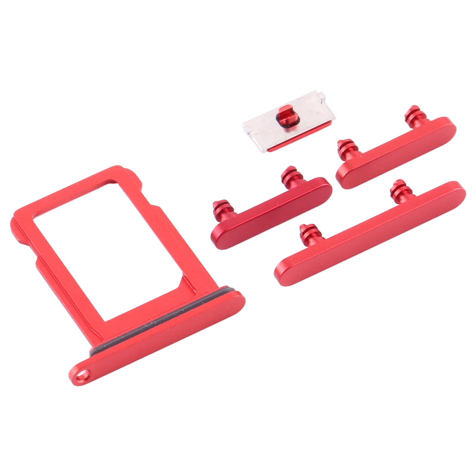 iPhone 12 Mini Red SIM Card Tray Side Keys Replacement - Image 3