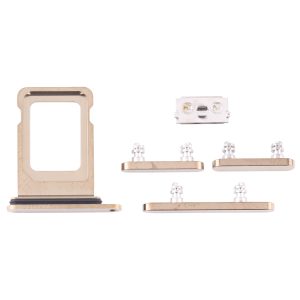 iPhone 12 Pro Max gold side keys and SIM tray