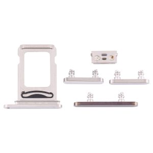 iPhone 12 Pro Max white side keys and SIM tray