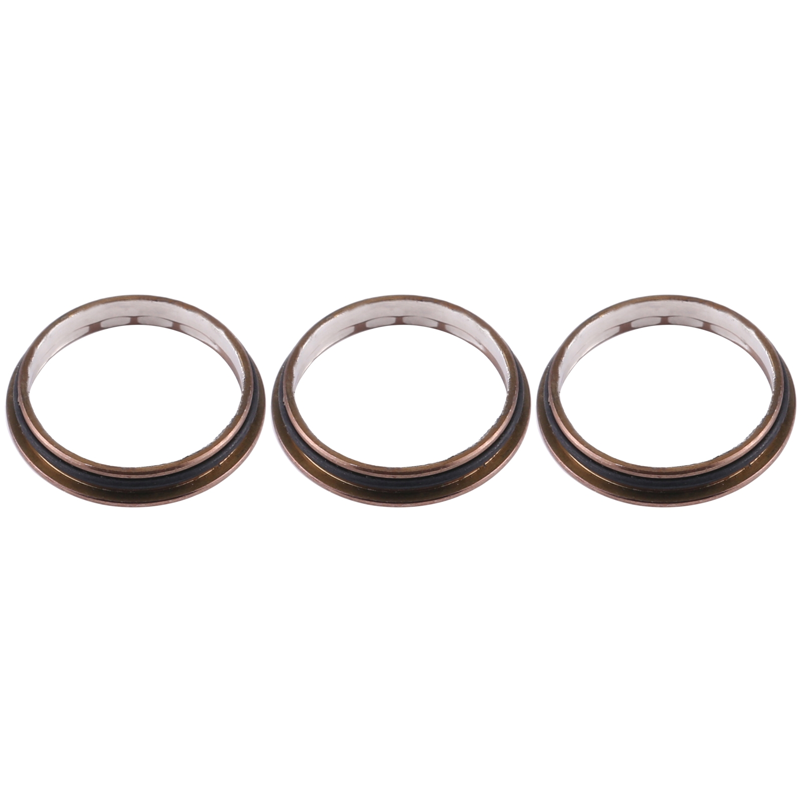 iPhone 12 Pro Max Gold Camera Lens Protector Ring Replacement - Image 3