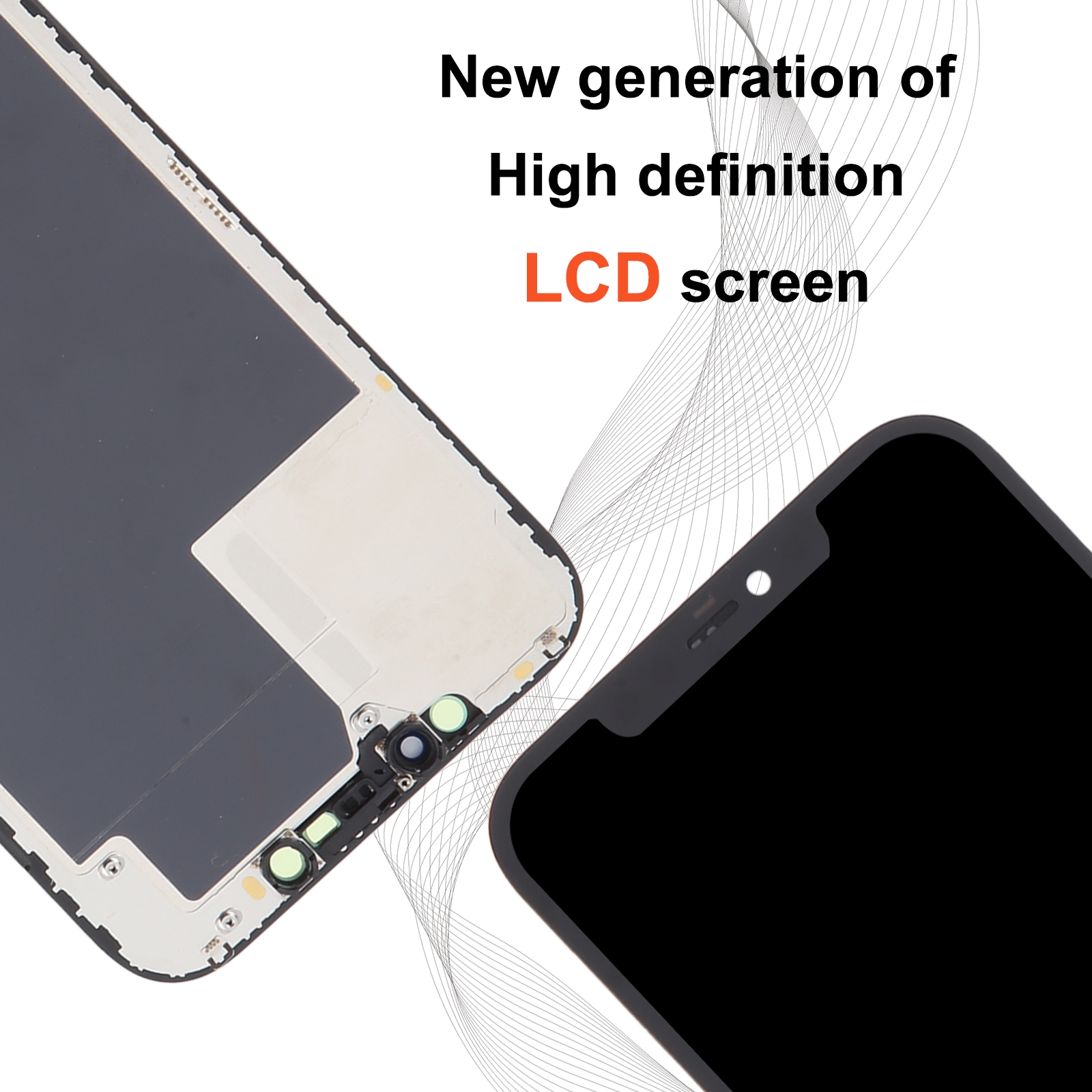 RJ Incell Screen LCD Screen iPhone 12 Pro Max Replacement - Image 3