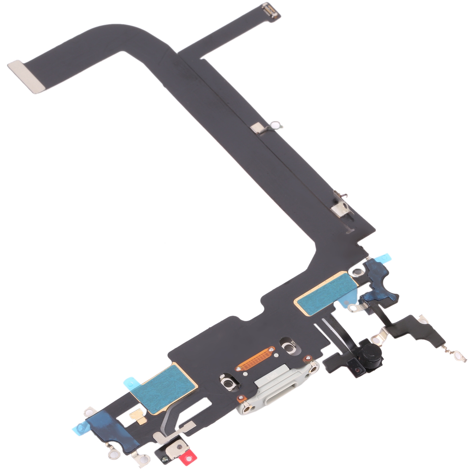 iPhone 13 Pro Max White Charging Port Flex Cable Replacement - Image 2
