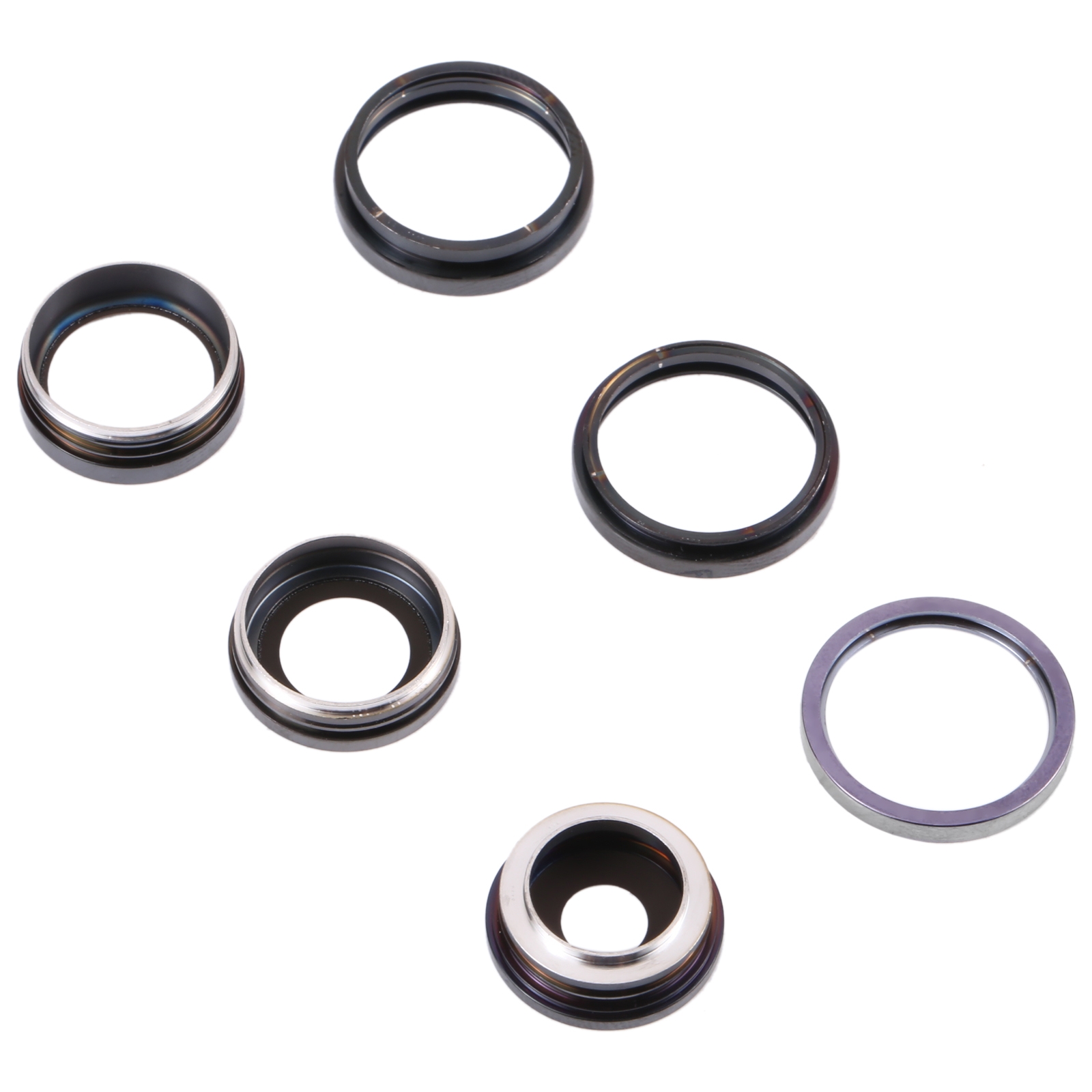 iPhone 14 Pro Max Silver Camera Lens Cover Replacement - Image 2