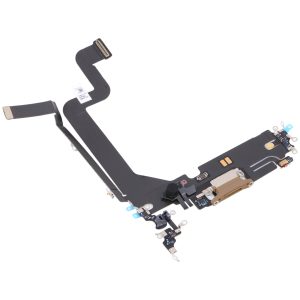 iPhone 14 Pro Max charging port flex cable gold