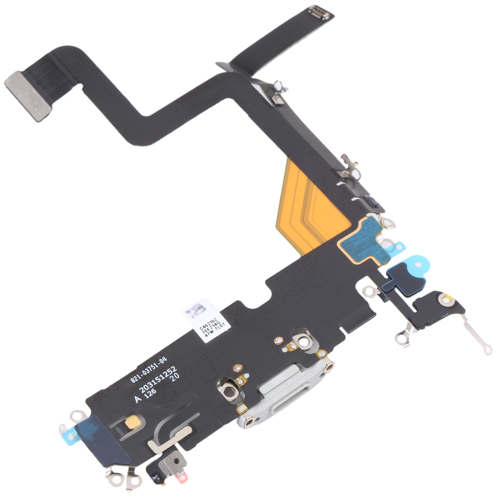 iPhone 14 Pro White Charging Port Flex Cable Replacement - Image 2