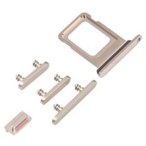 iPhone 14 Pro gold SIM card tray and side keys