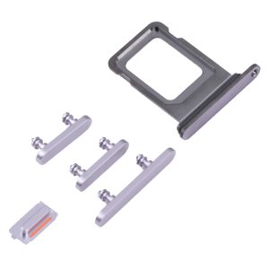 iPhone 14 Pro purple SIM tray and side keys