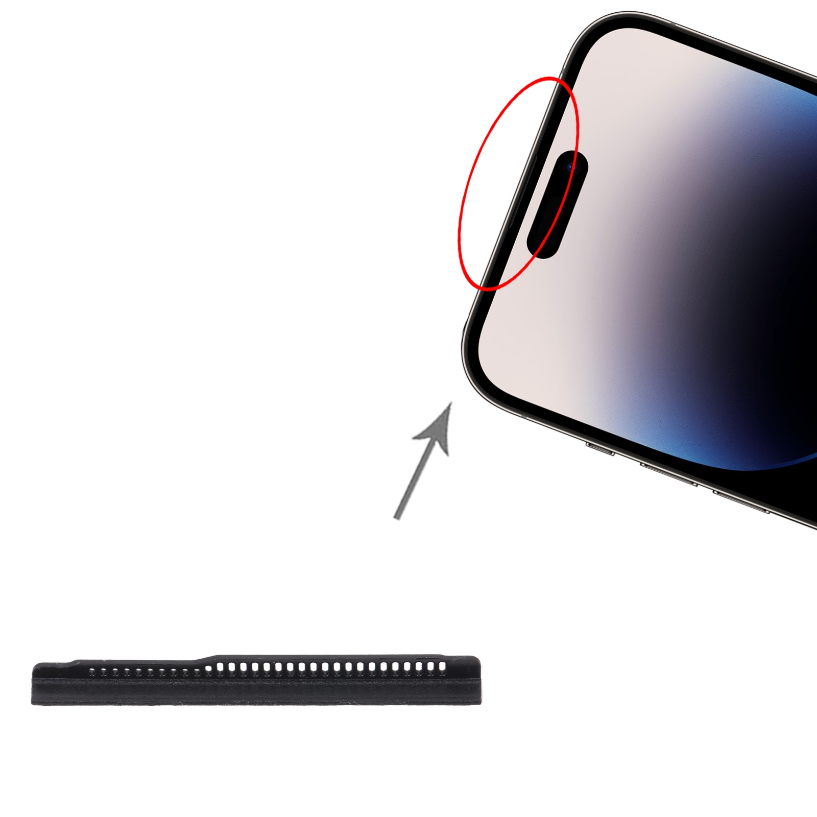 iPhone 14 Pro Max Earpiece Mesh Replacement - Image 3