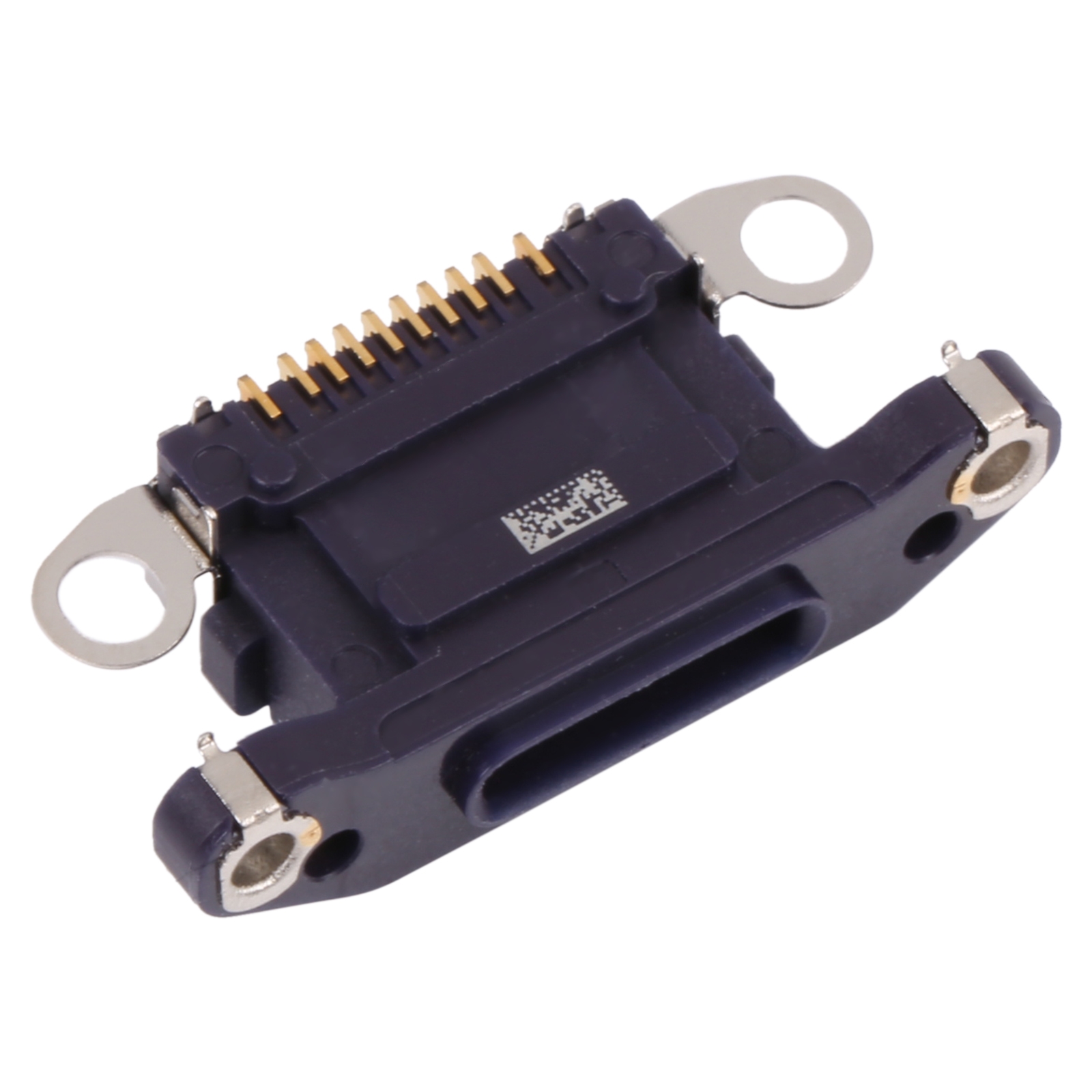 iPhone 14 Pro charging port connector dark blue