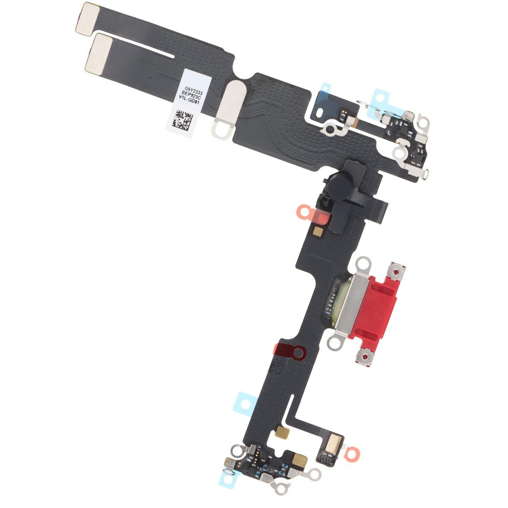 iPhone 14 Plus Red Charging Port Flex Cable Replacement - Image 2