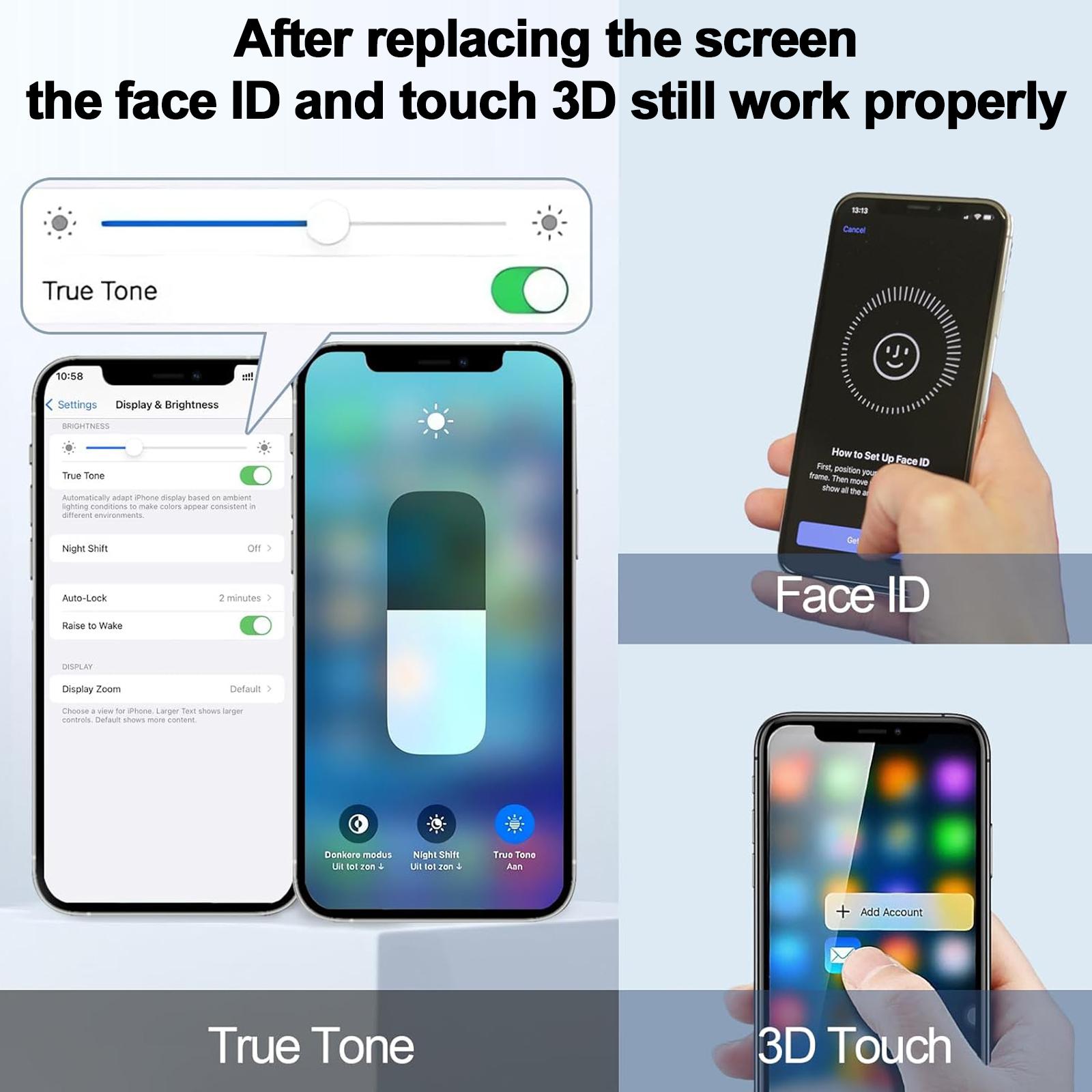 JK Soft iPhone 14 Pro OLED Screen Replacement - Image 7