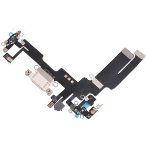 iPhone 14 charging port flex cable white