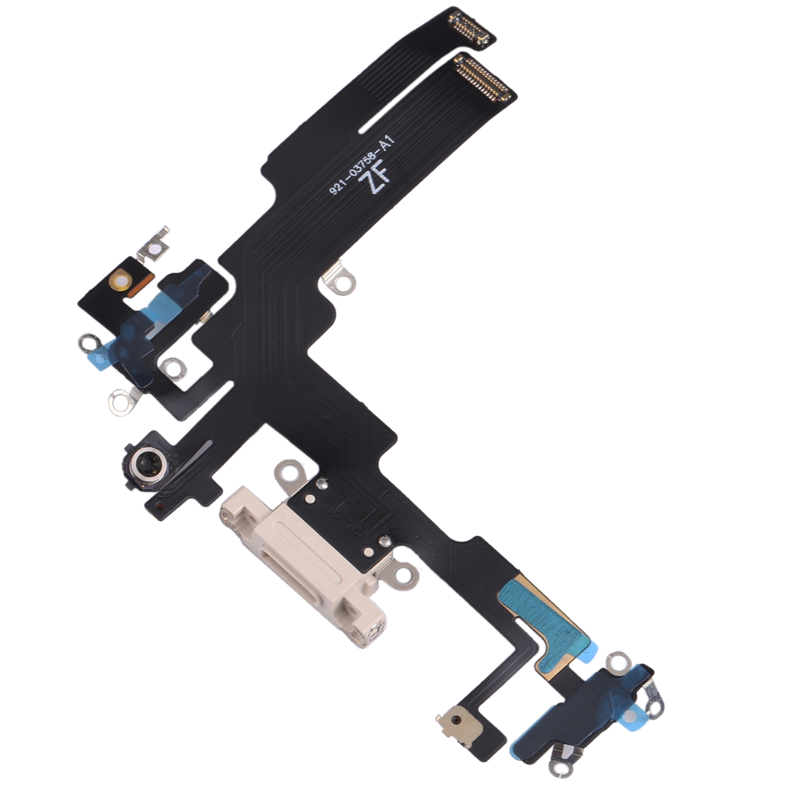 iPhone 14 White Charging Port Flex Cable Replacement - Image 2