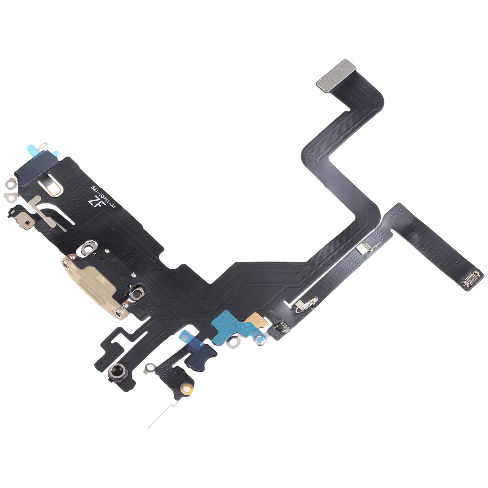 iPhone 14 Pro Gold Charging Port Flex Cable Replacement - Image 2