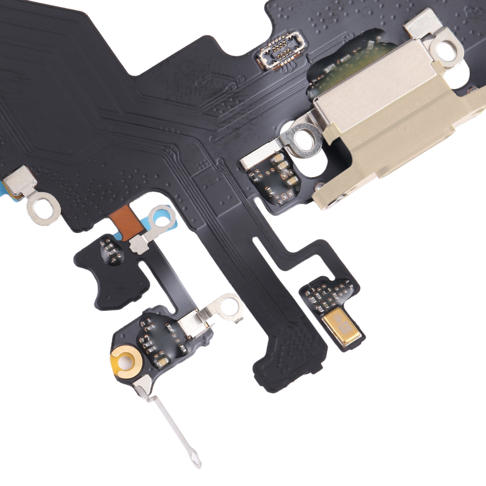 iPhone 14 Pro Gold Charging Port Flex Cable Replacement - Image 3