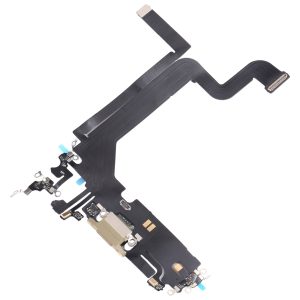 iPhone 14 Pro Max charging port flex cable gold