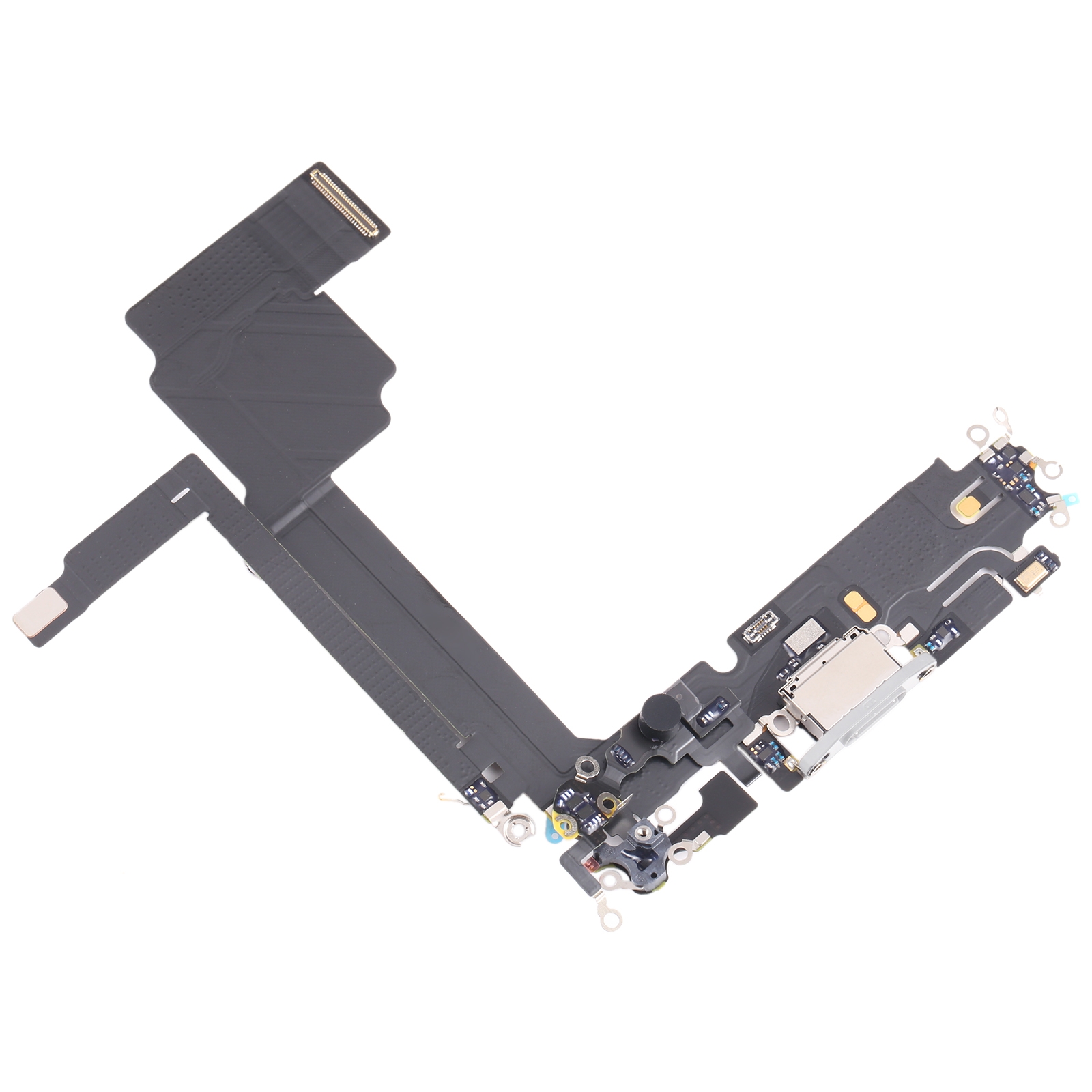 iPhone 15 Pro Max white charging port flex cable