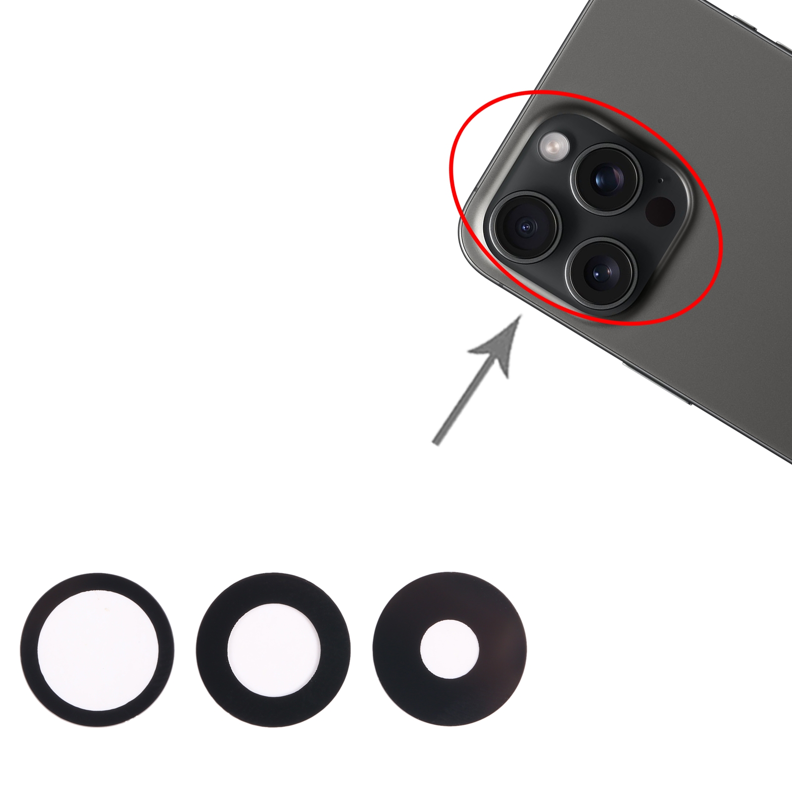 iPhone 15 Pro Back Camera Lens Replacement - Image 3