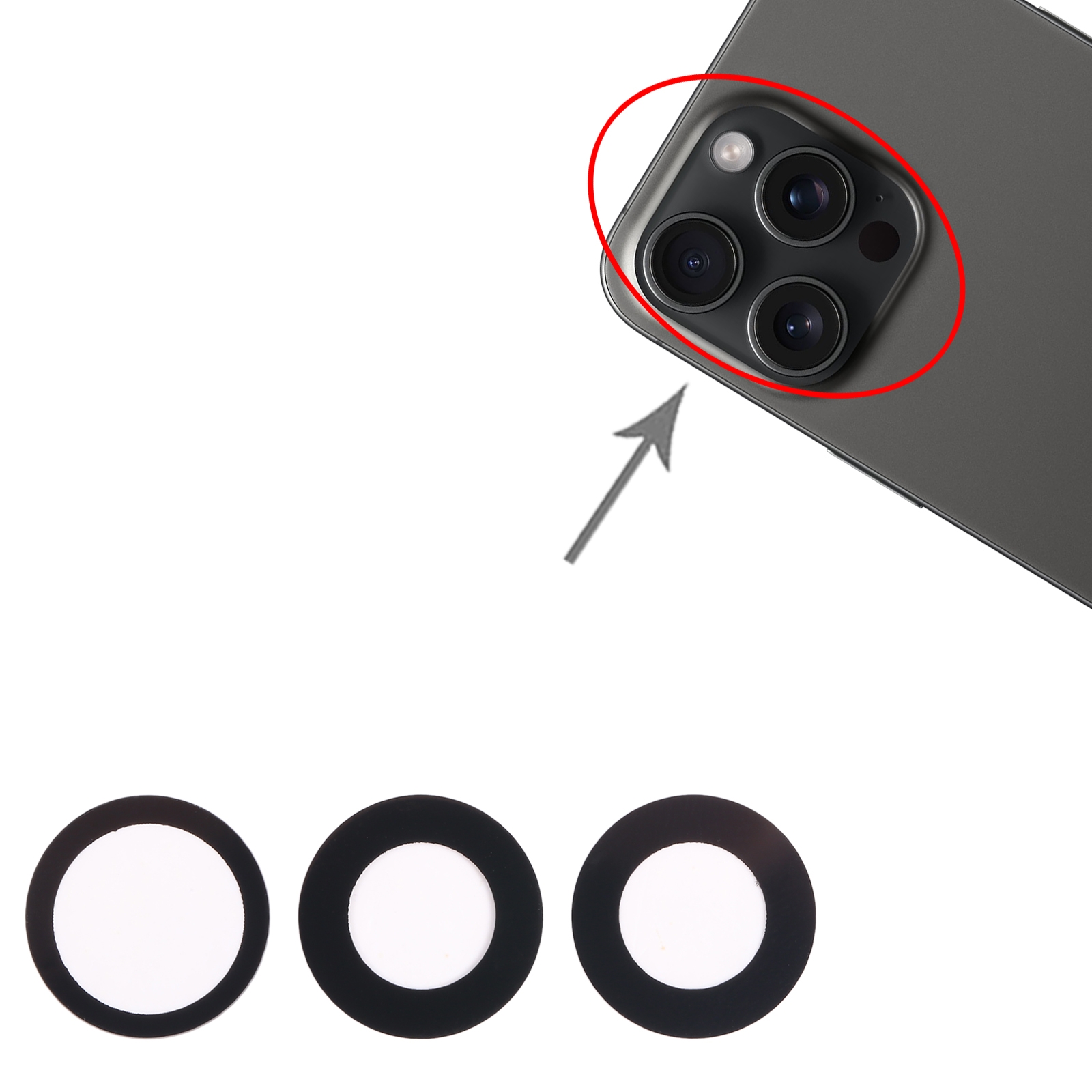 iPhone 15 Pro Max Back Camera Lens Replacement - Image 3