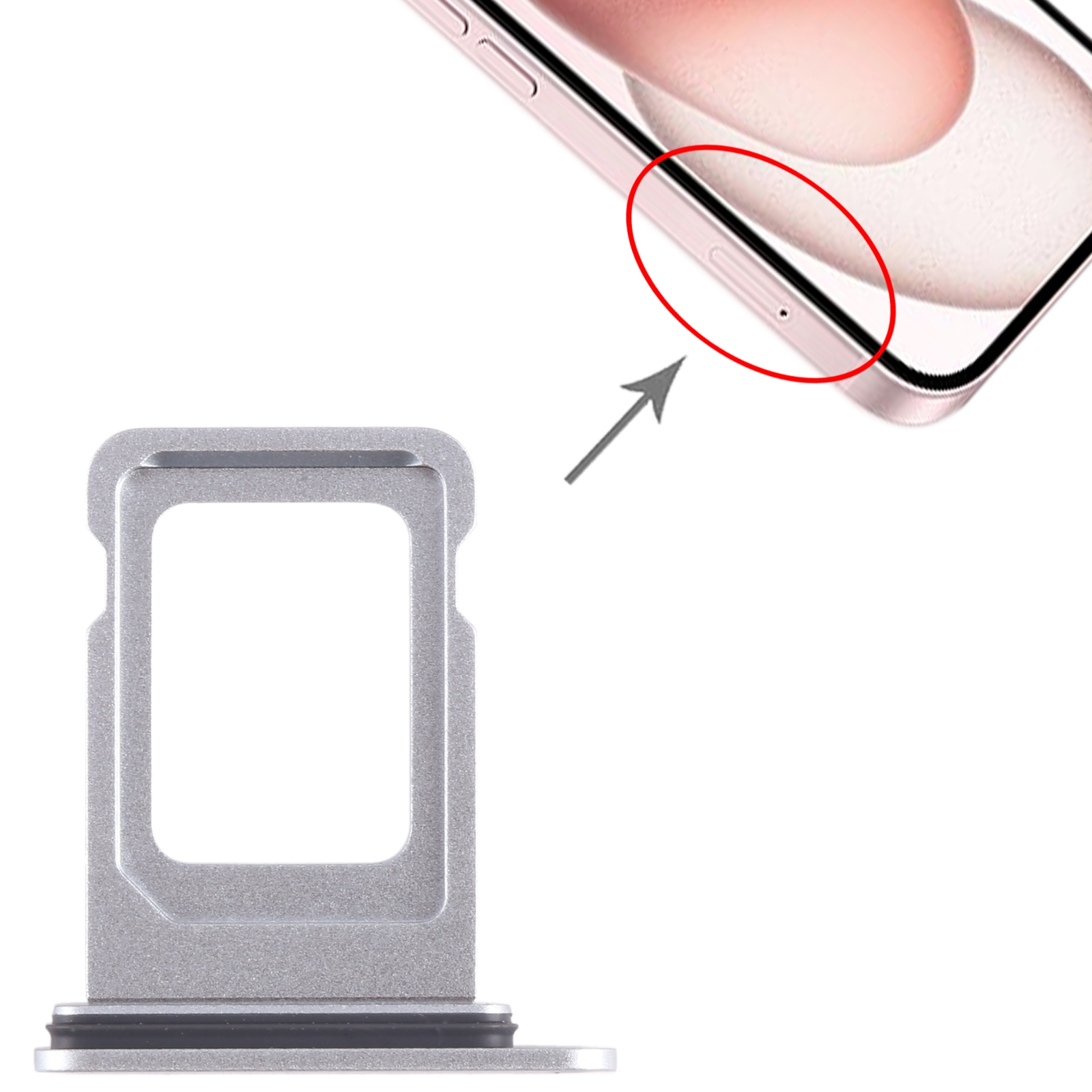 iPhone 15 Blue SIM Card Tray Replacement - Image 3