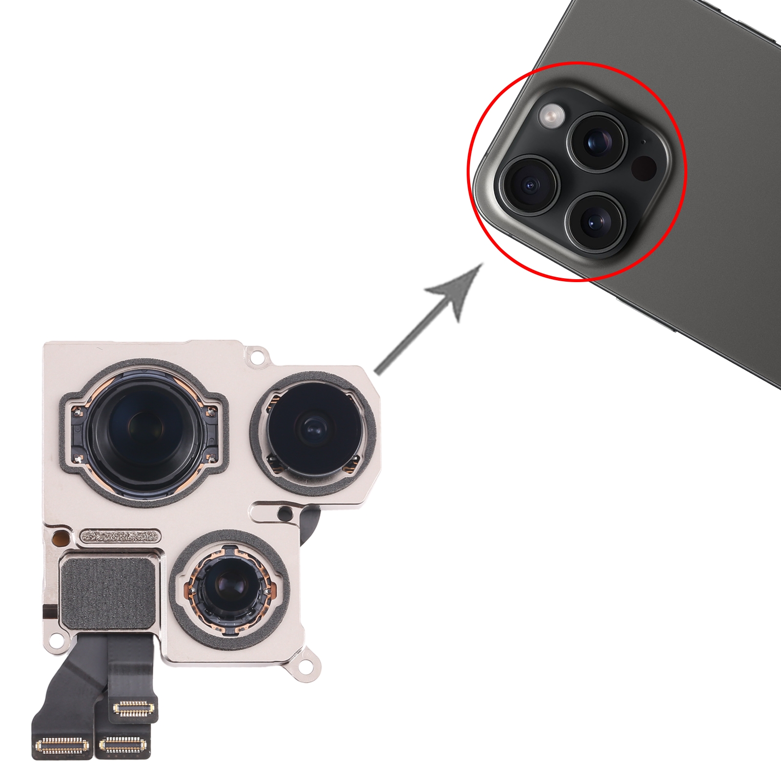 iPhone 15 Pro Back Camera Replacement - Image 4