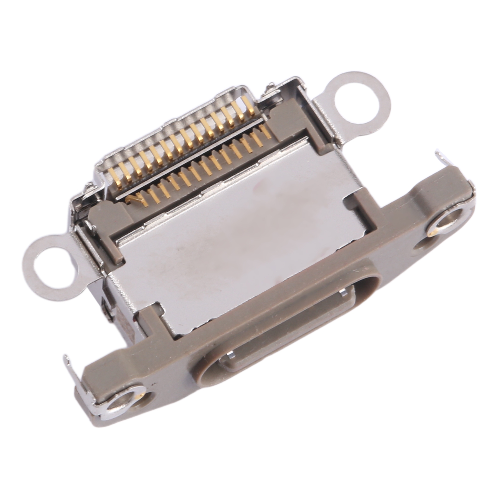iPhone 15 Pro charging port connector grey