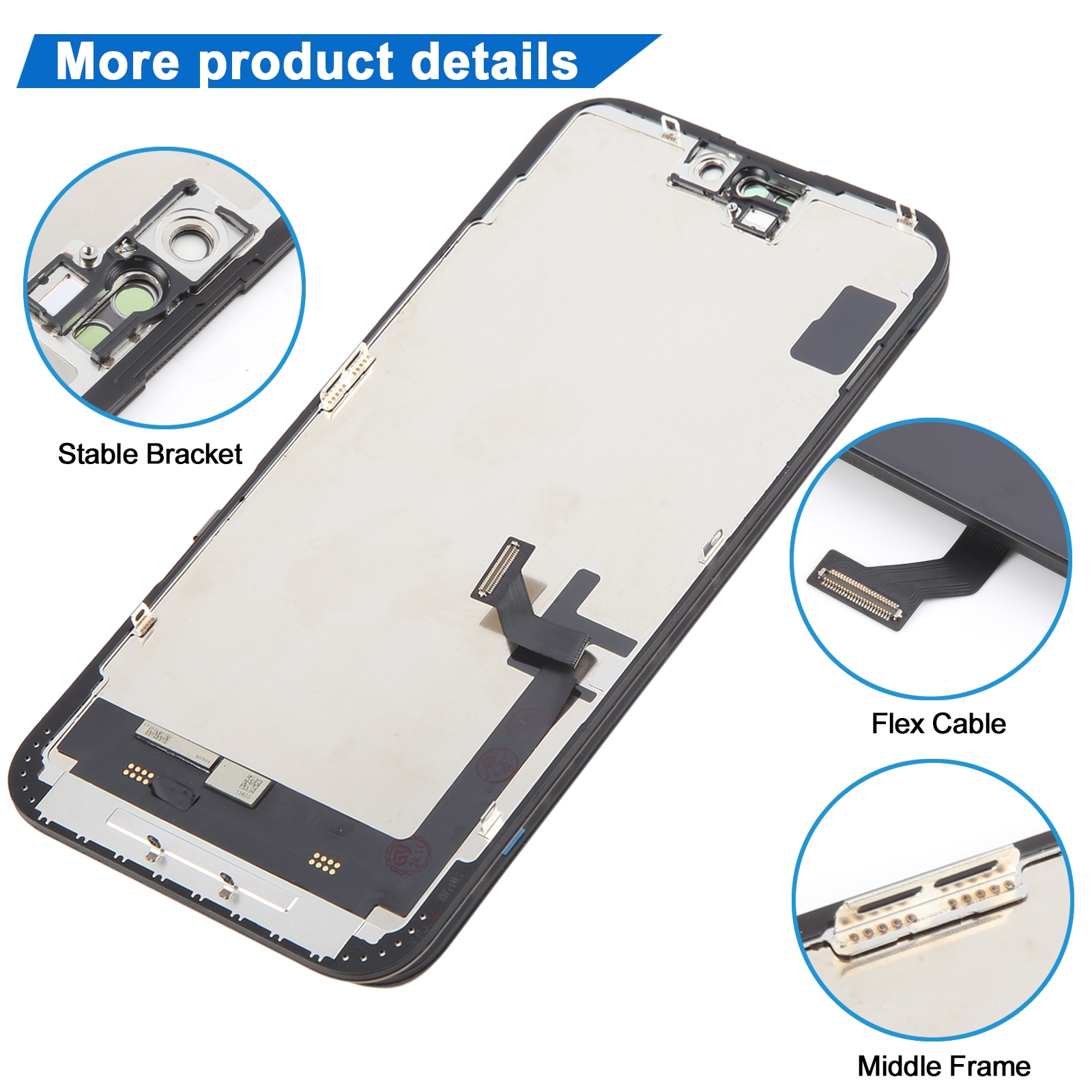 iPhone 15 Plus HD Incell LCD Screen Replacement - Image 2