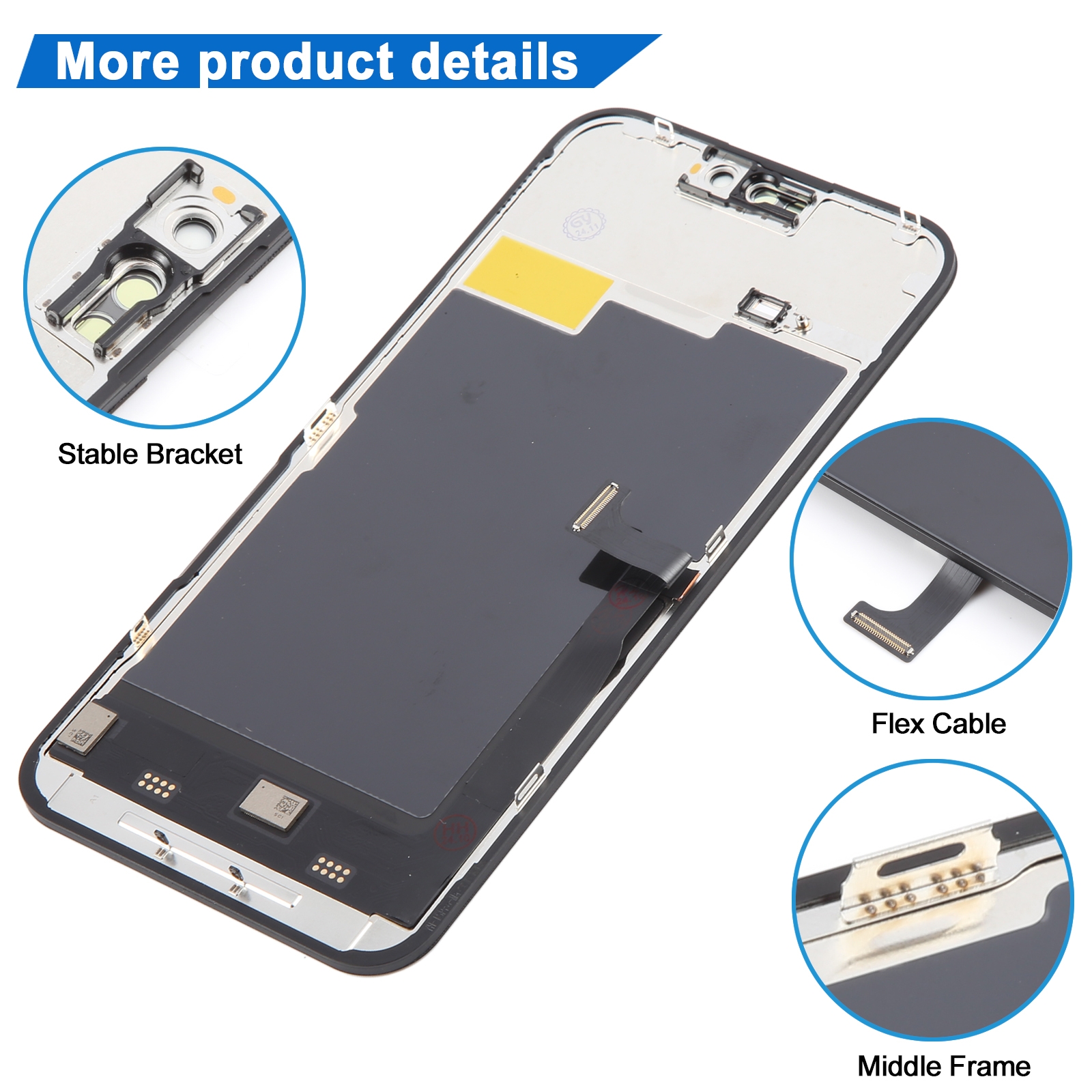 iPhone 15 Pro Max HD Incell LCD Screen Replacement - Image 2