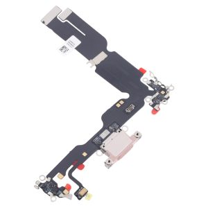 iPhone 15 Plus charging port flex cable pink