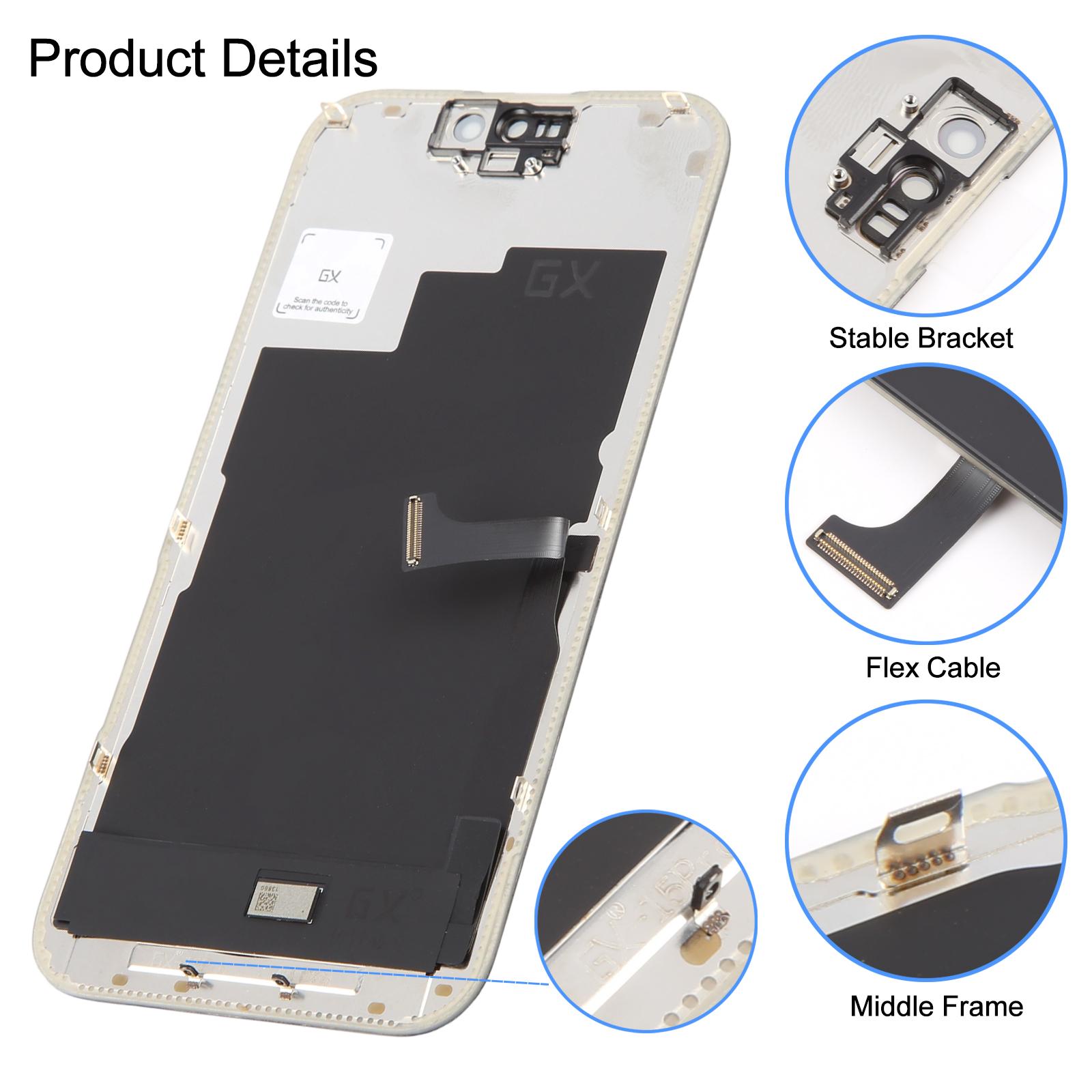 GX Hard OLED Screen iPhone 15 Pro Replacement - Image 2