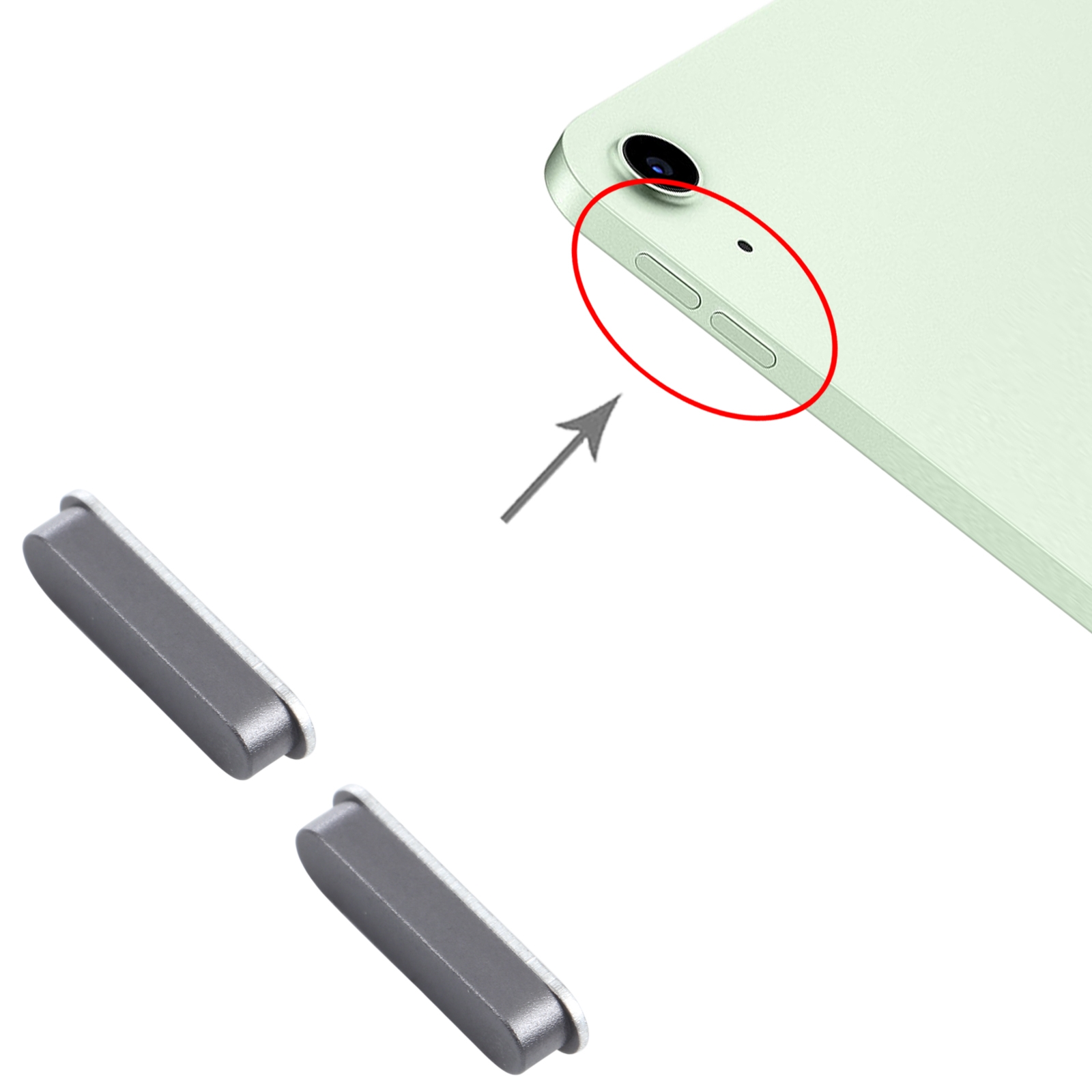 iPad Air 4 2020 Grey Volume Button Replacement - Image 3