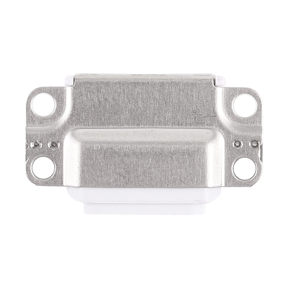 iPad Air 2 charging port connector white