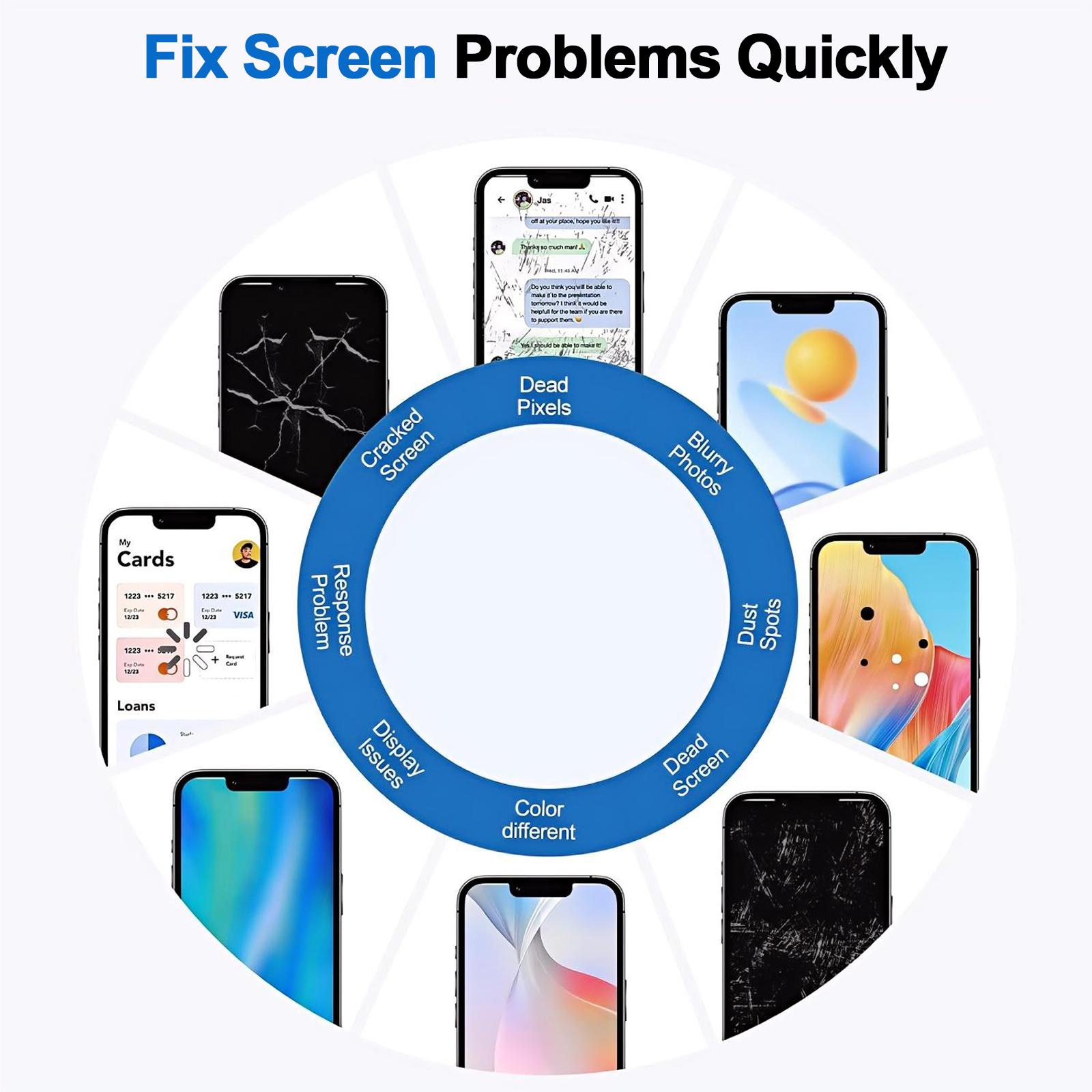 iPhone 16 Pro HD incell LCD Screen Replacement - Image 7