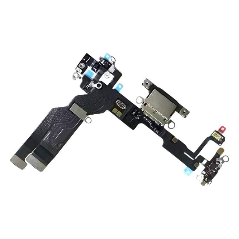 iPhone 16e charging port flex cable black