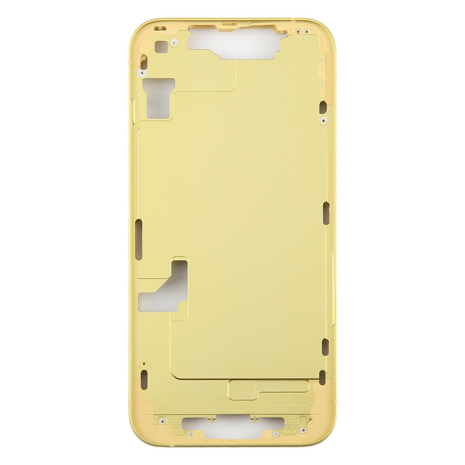 iPhone 14 Yellow Middle Frame Bezel Replacement - Image 2