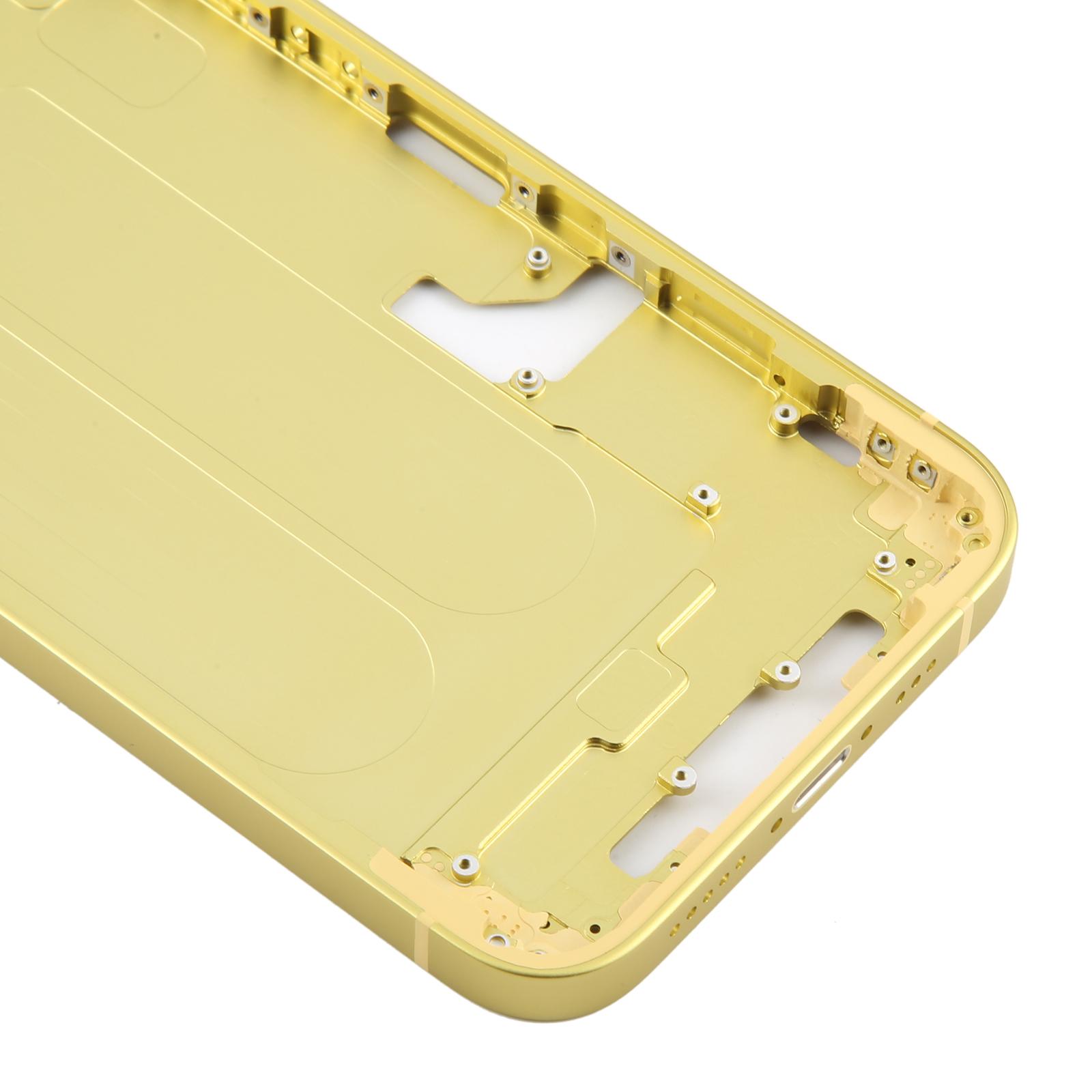 iPhone 14 Yellow Middle Frame Bezel Replacement - Image 3