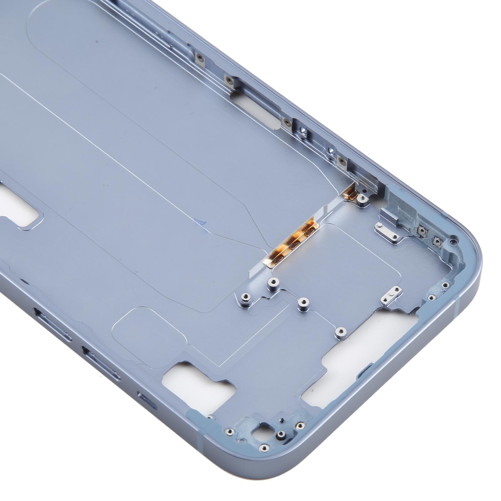 iPhone 14 Plus Blue Middle Frame Bezel Plate Replacement - Image 4