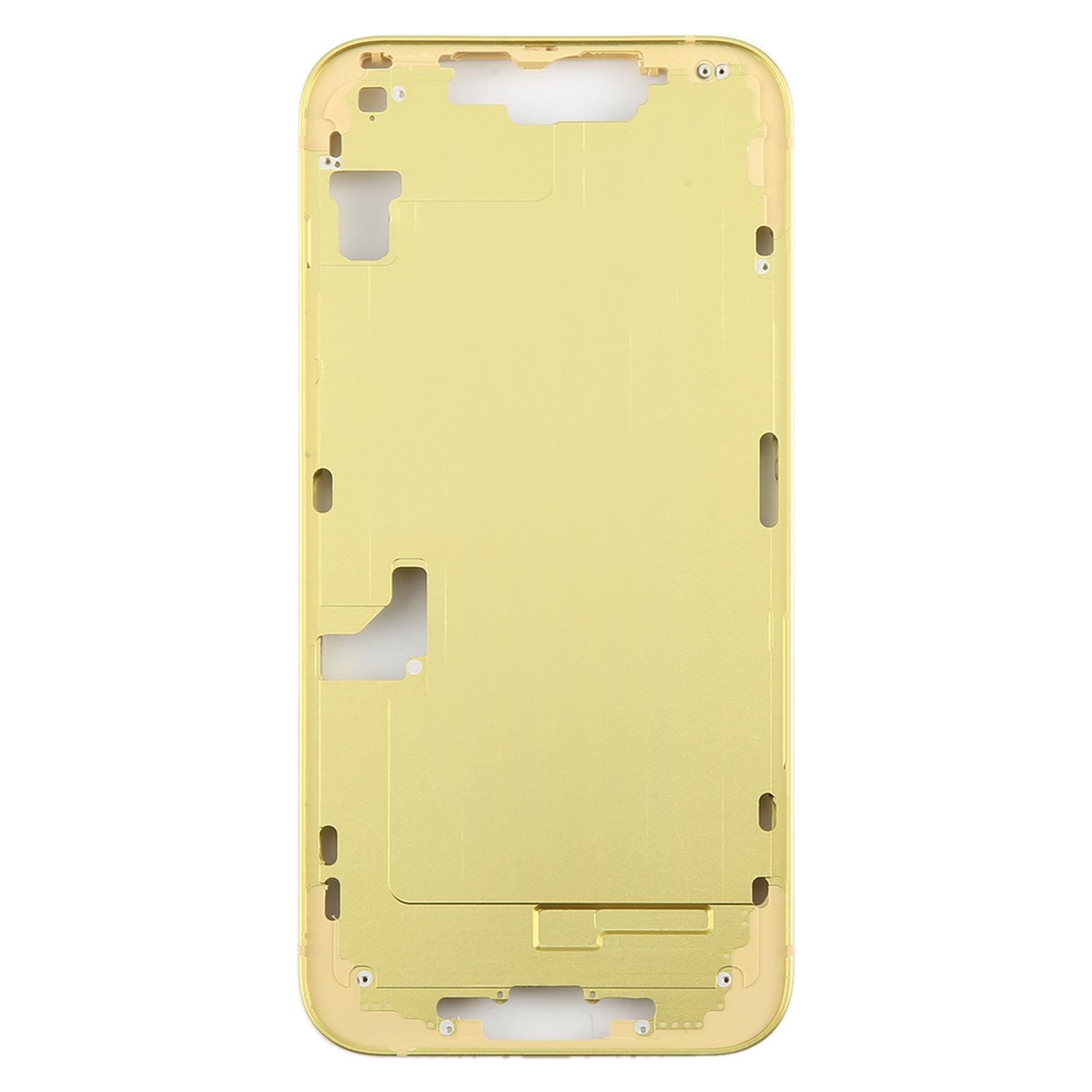 iPhone 14 Plus Yellow Middle Frame Bezel Replacement - Image 2
