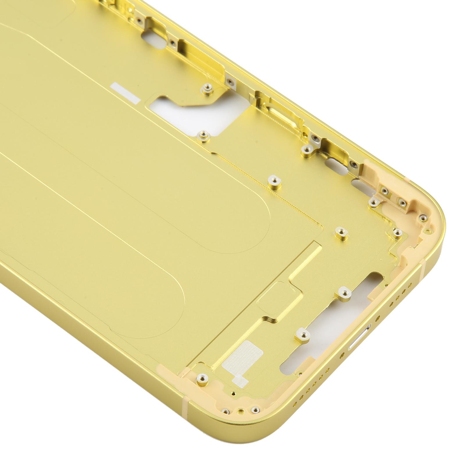 iPhone 14 Plus Yellow Middle Frame Bezel Replacement - Image 3