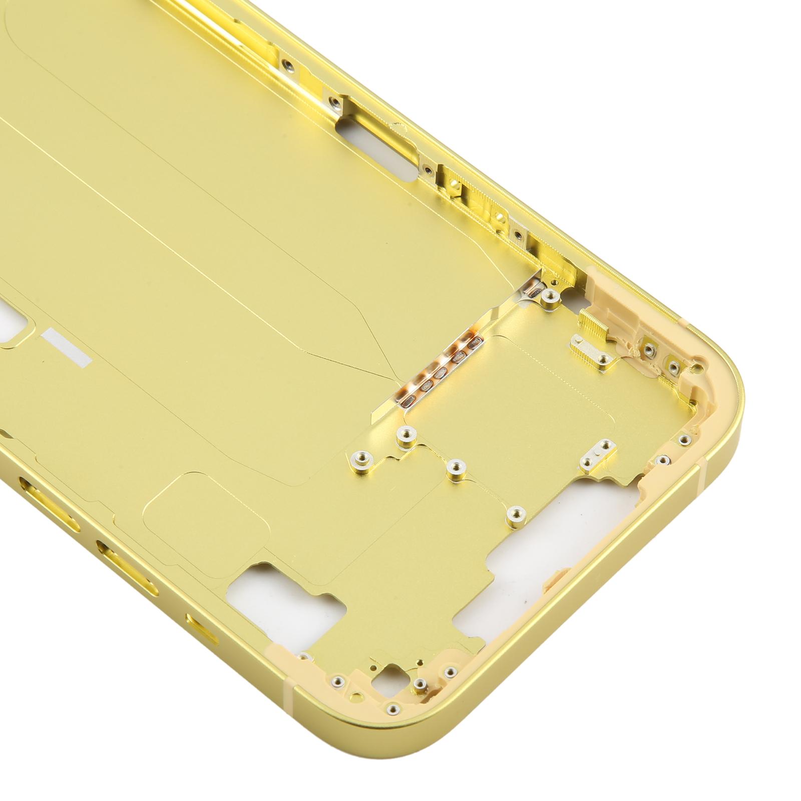 iPhone 14 Plus Yellow Middle Frame Bezel Replacement - Image 4