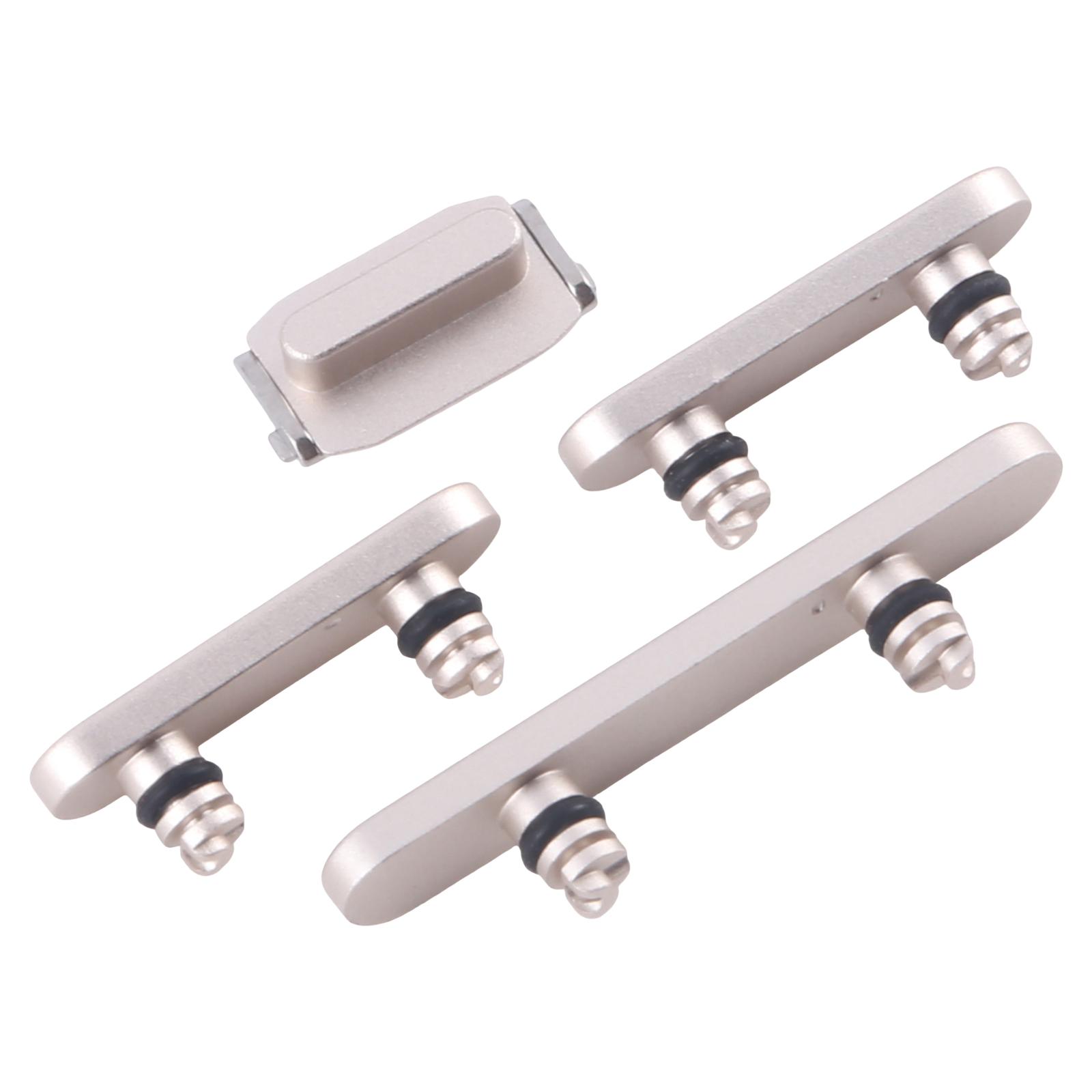 iPhone 16e Silver Power Button Volume Control Replacement - Image 2