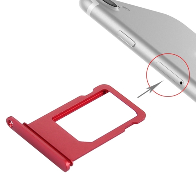 iPhone 7 Red Card Tray Replacement - Image 3