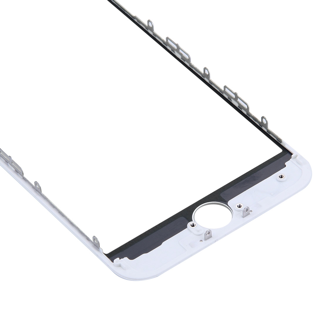 iPhone 7 White Front Screen Outer Glass Lens Bezel Frame Replacement - Image 4
