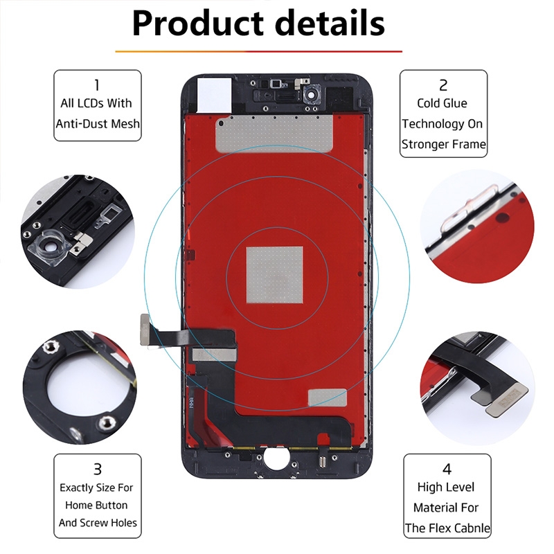 iPhone 7 Plus White LCD Screen Replacement - Image 8