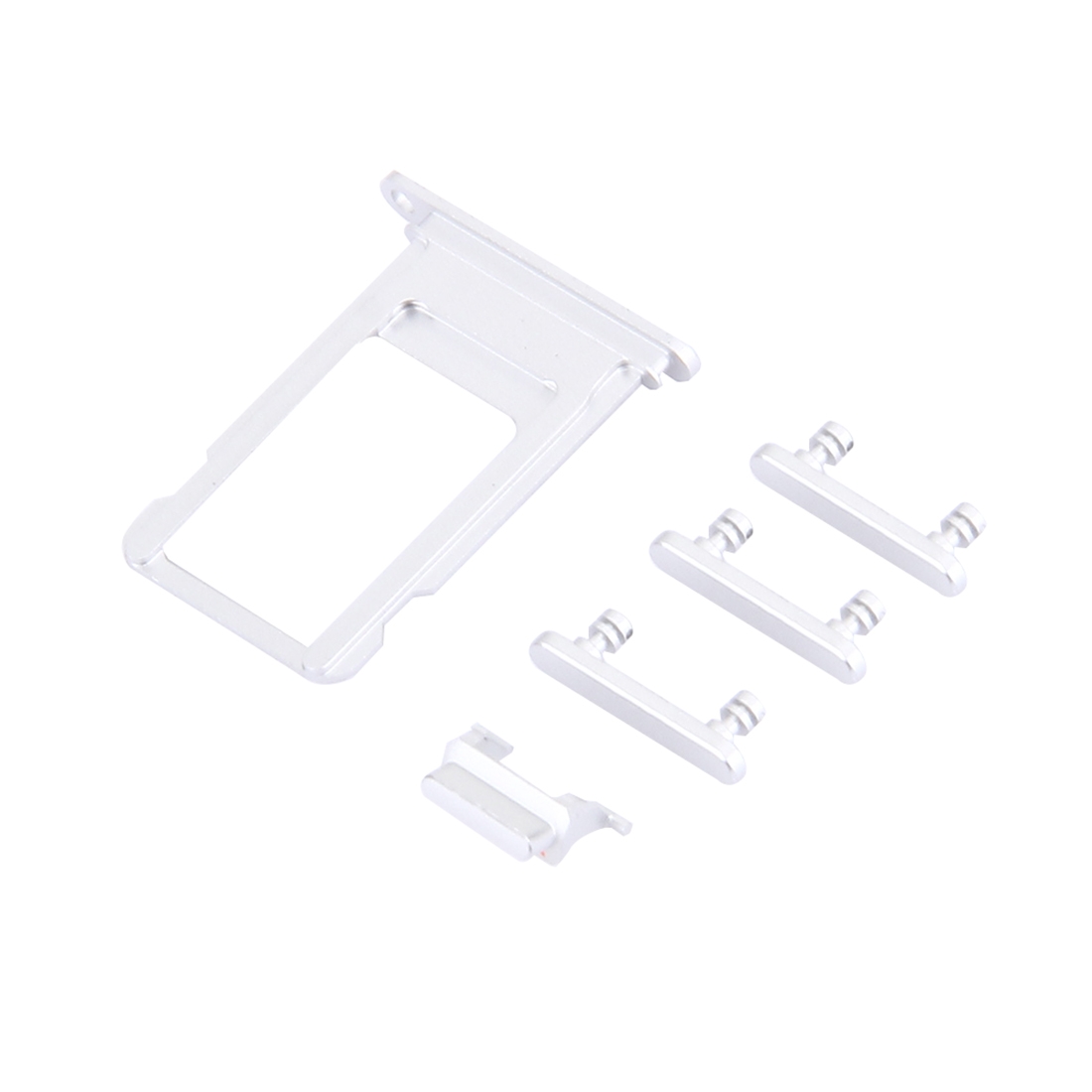 iPhone 7 Plus Silver Card Tray Volume Power Button Replacement - Image 2