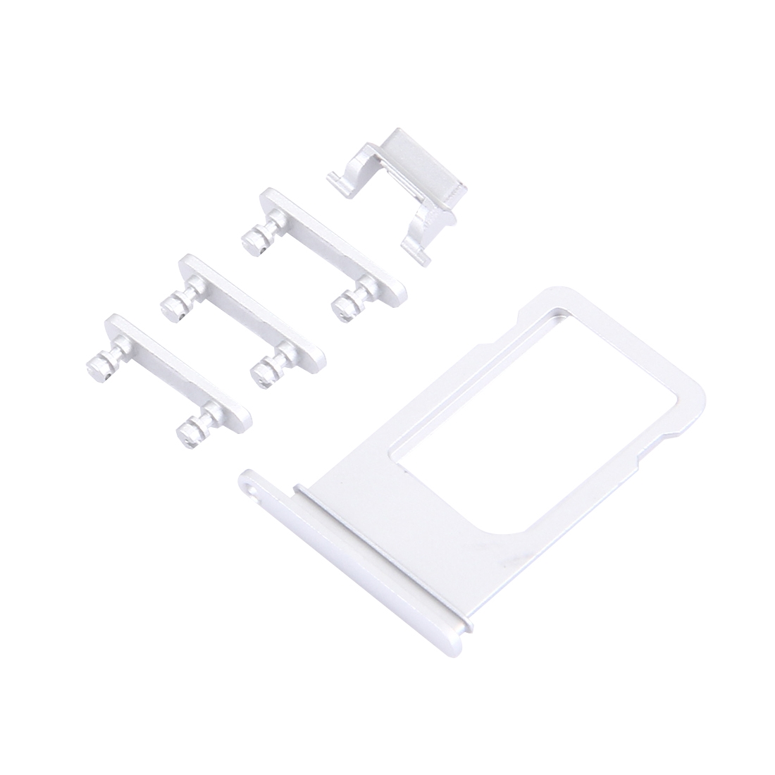iPhone 7 Plus Silver Card Tray Volume Power Button Replacement - Image 3