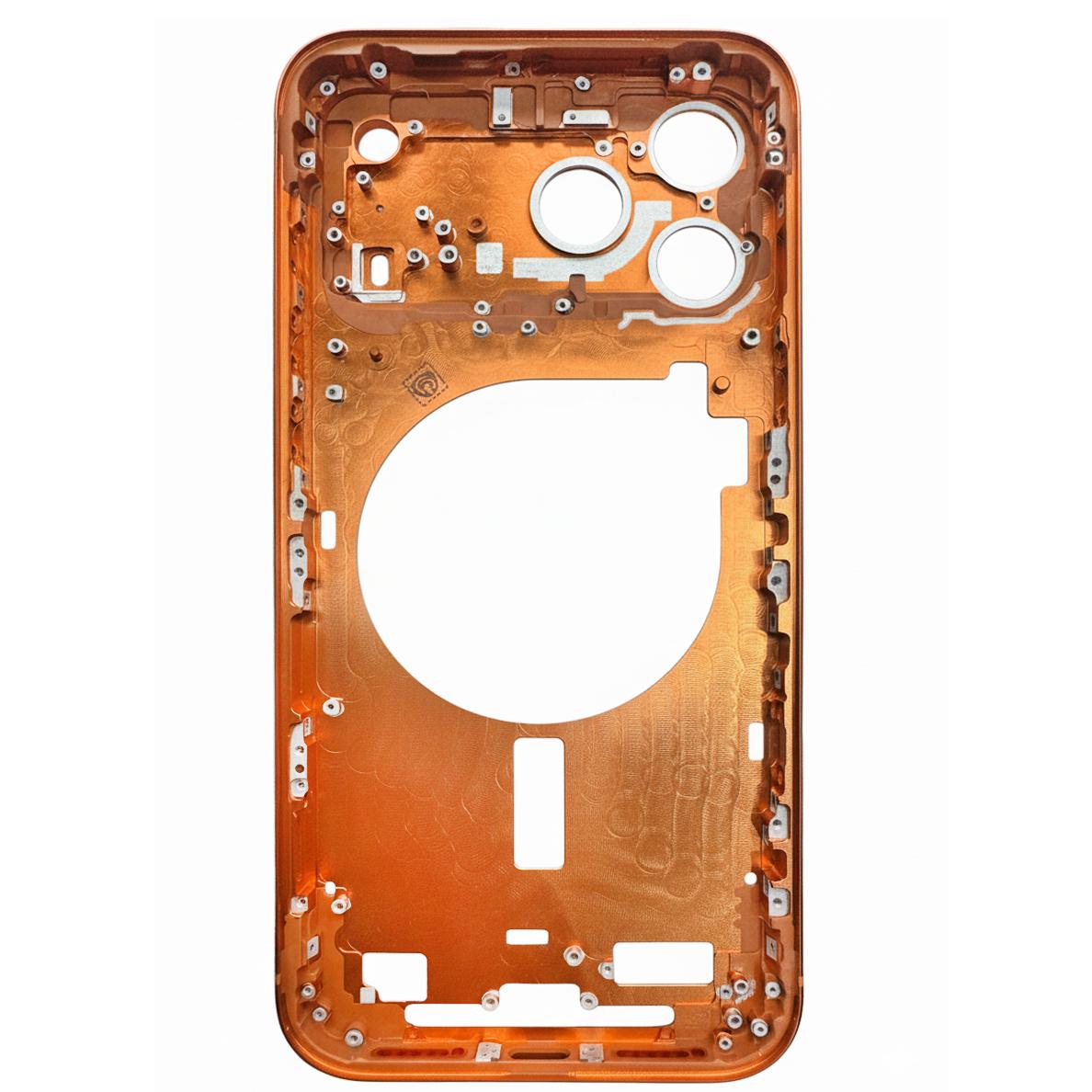 iPhone 17 Pro middle frame orange