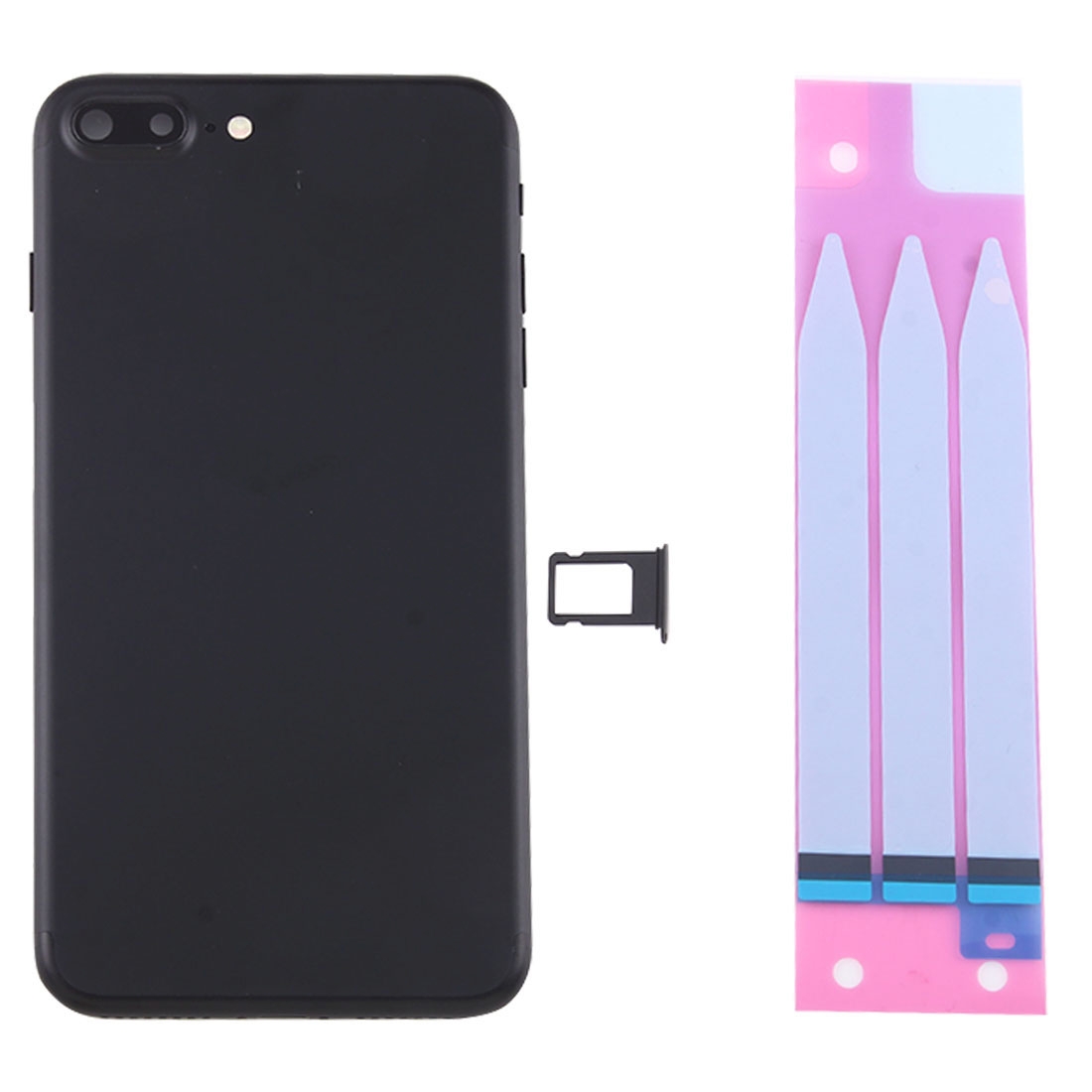 iPhone 7 Plus Black Back Cover Assembly Replacement - Image 5