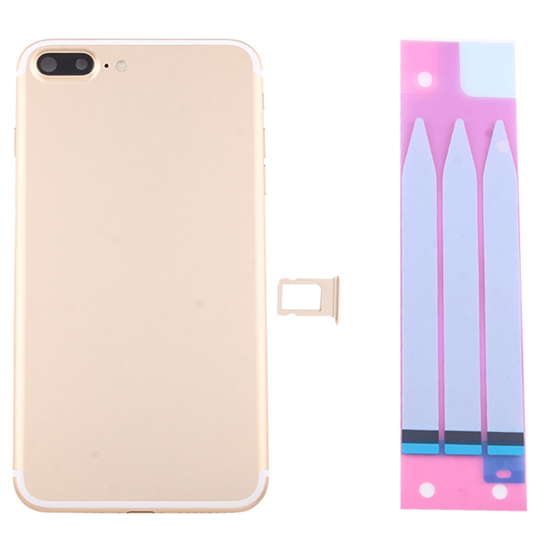 iPhone 7 Plus Gold Battery Back Cover Assembly Replacement - Image 5