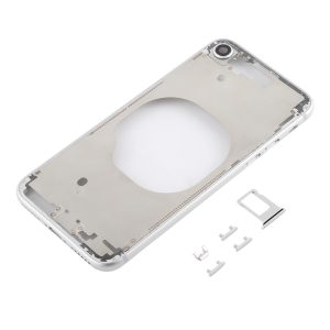 iPhone 8 white transparent back cover replacement